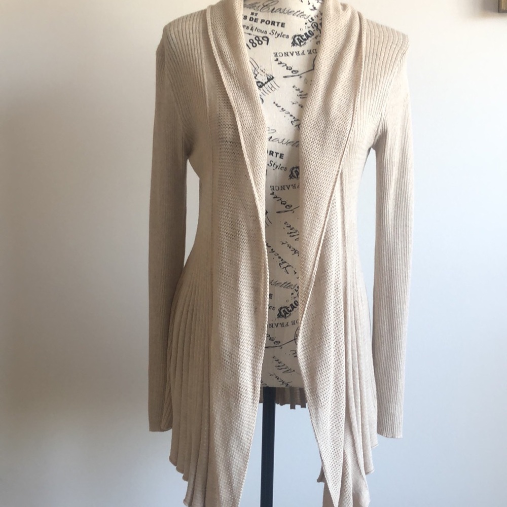 Max Studio cardigan open front long sleeve Size Small